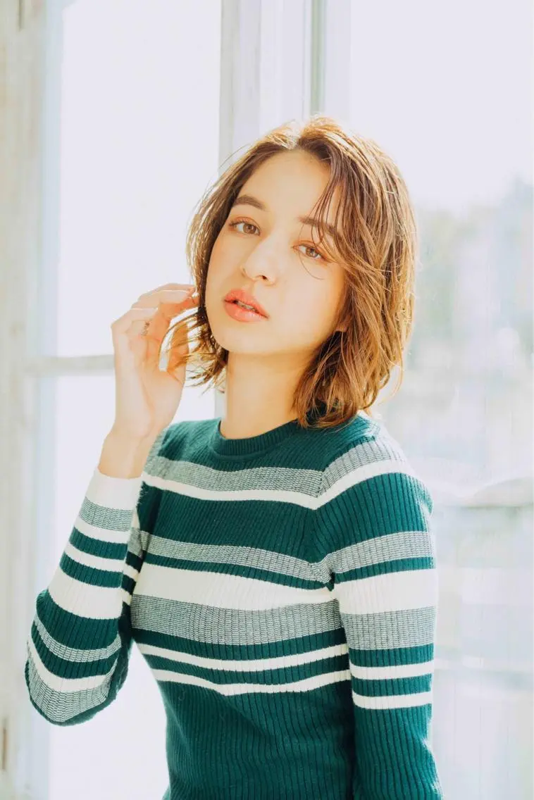 ショート カラー パーマ ヘアアレンジ メンズ キッズ ネイル マツエク・マツパ メンズウルフカット ハンサムショート アディクシーカラー 透明感カラー ボブ 藤井 仁紀のヘアスタイル