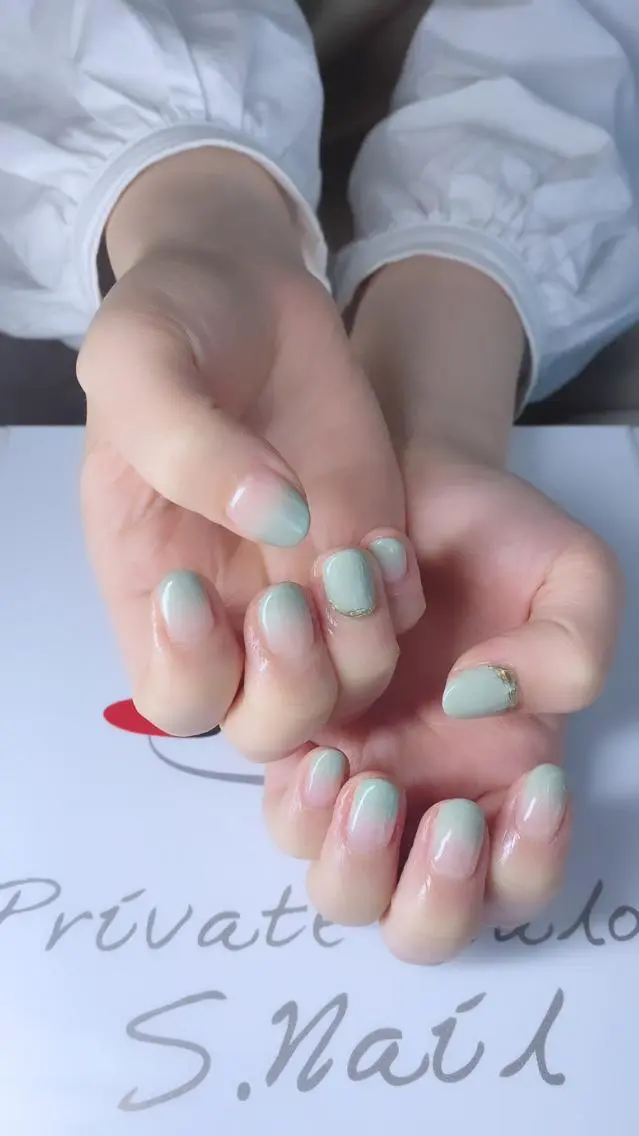ネイル ハンドネイル 大分S.Nail ⟡.*💠🫧のネイルデザイン