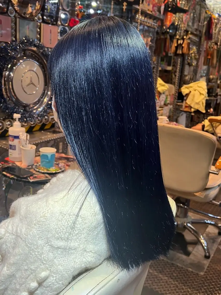 ロング カラー カット ヘアカラー KOYA コヤのヘアスタイル