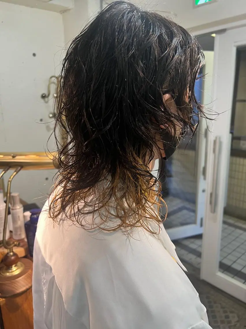 パーマ ナチュラル大人っぽい スタイル MAORIのヘアスタイル