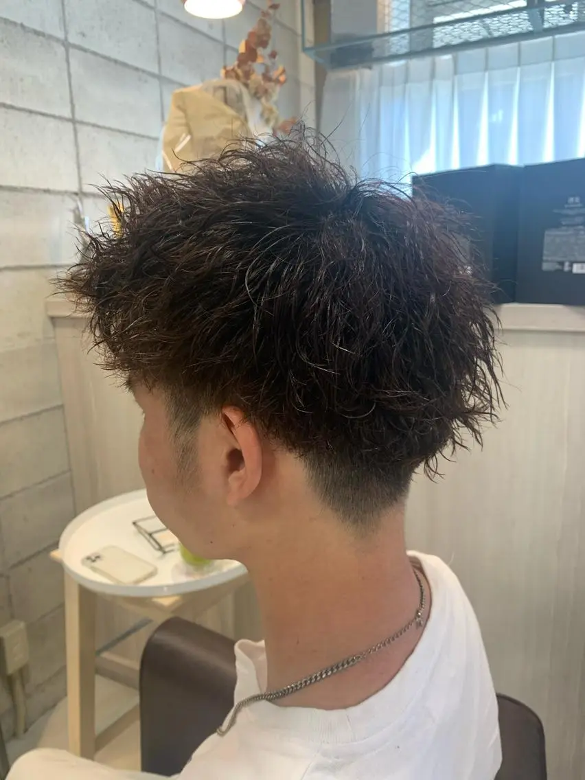 メンズ メンズパーマ 品川 美和のヘアスタイル