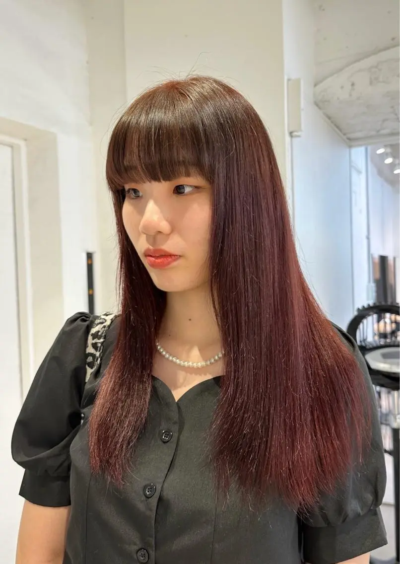 ロング ヘアカラー 韓国ヘアメンズ・レデ ィース特化ミクのヘアスタイル