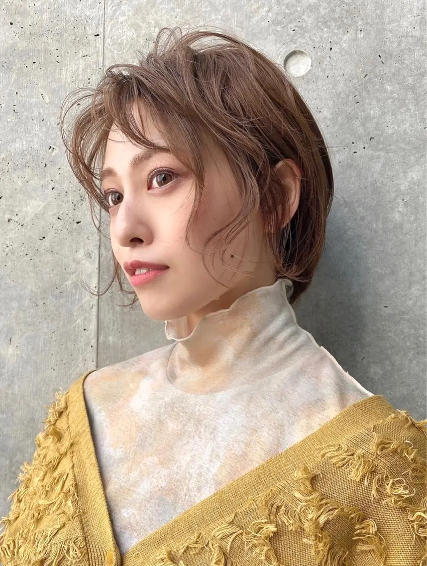 ショート ショートヘア 外ハネヘア 愛されヘア♪ 大森春奈のヘアスタイル