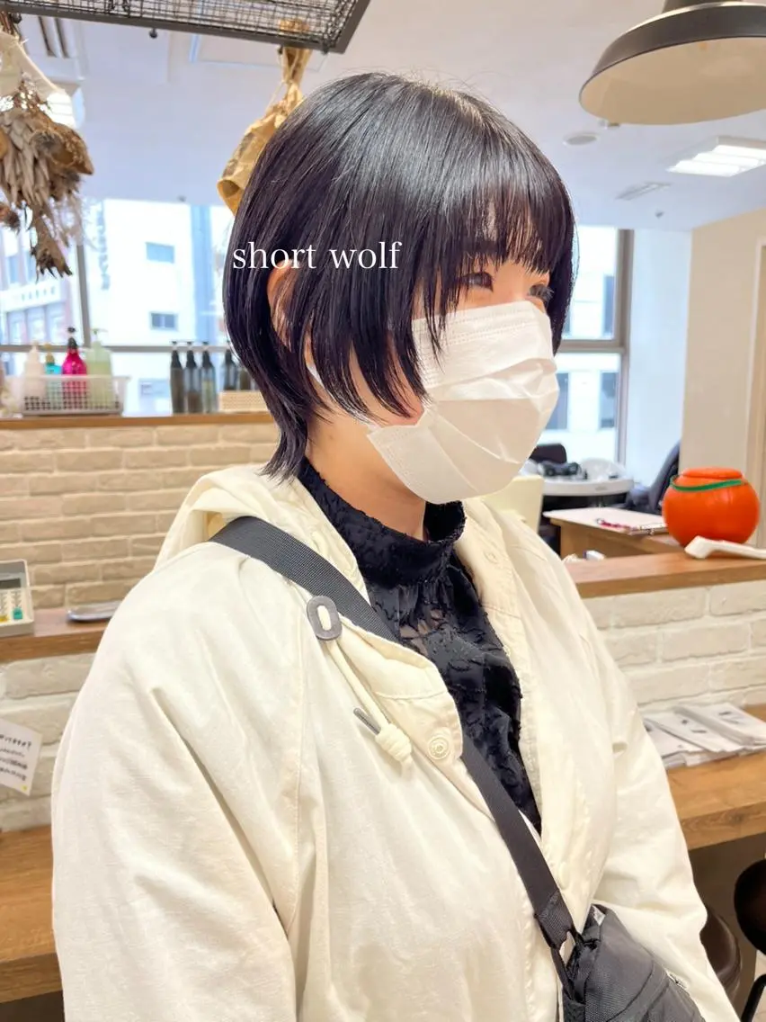 ショート 切りっぱなしボブ ショートボブ ハンサムショート ボブ ショートヘア カット トリートメント 初めてのショート お任せください✂️のヘアスタイル