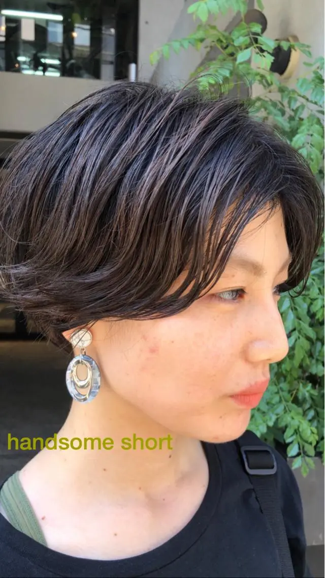 ショート ハンサムショート ショートヘア カット stylist 杉浦駿生のヘアスタイル