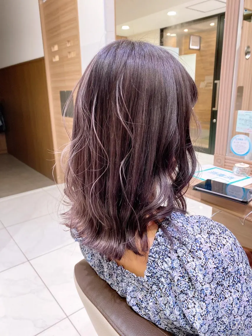 セミロング カラー メンズカット ✂️あいのヘアスタイル