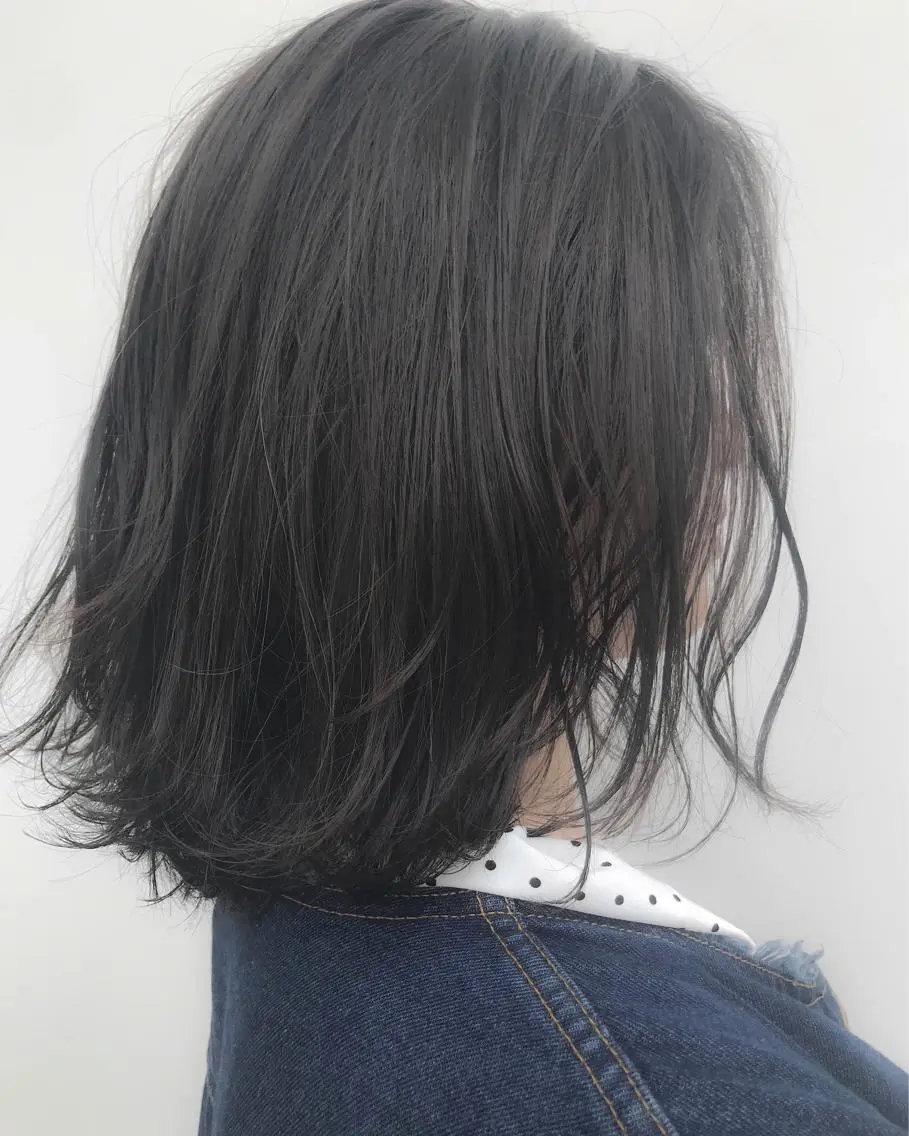 ミディアム カラー グレージュ 髪質改善🌟 TAKERUのヘアスタイル