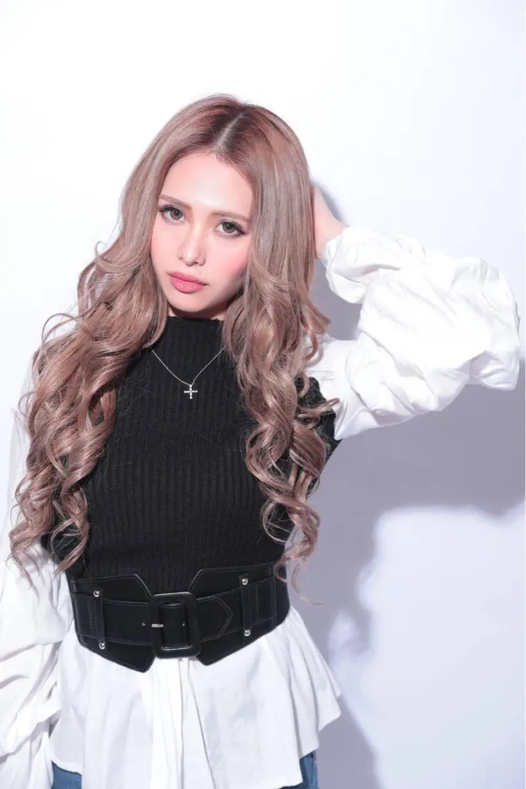 ロング カラー エクステ レイヤー/エクステ alpha下妻のヘアスタイル