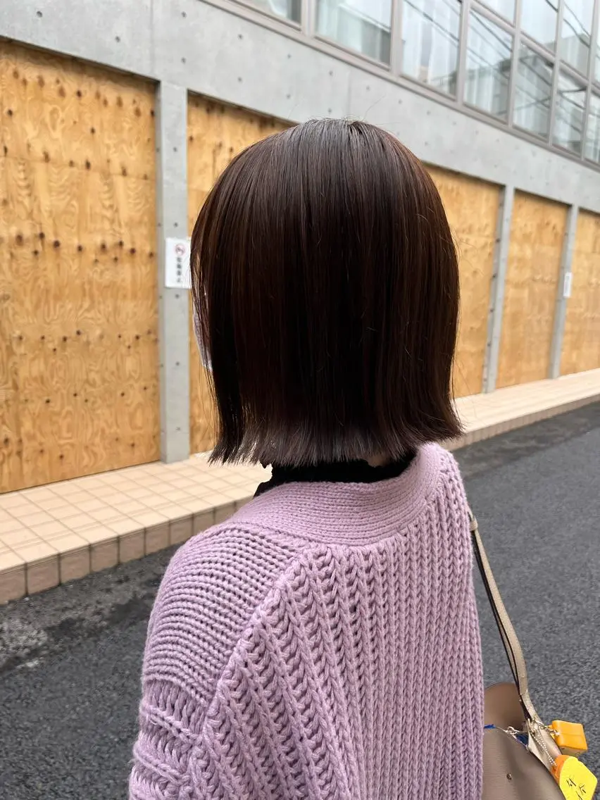 ミディアム 髪質改善/艶カラー MISATOのヘアスタイル