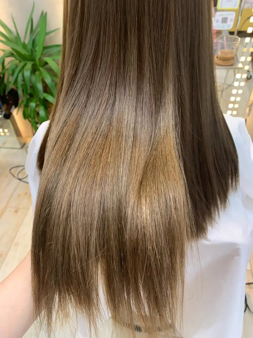 ロング トリートメント にった みずきのヘアスタイル