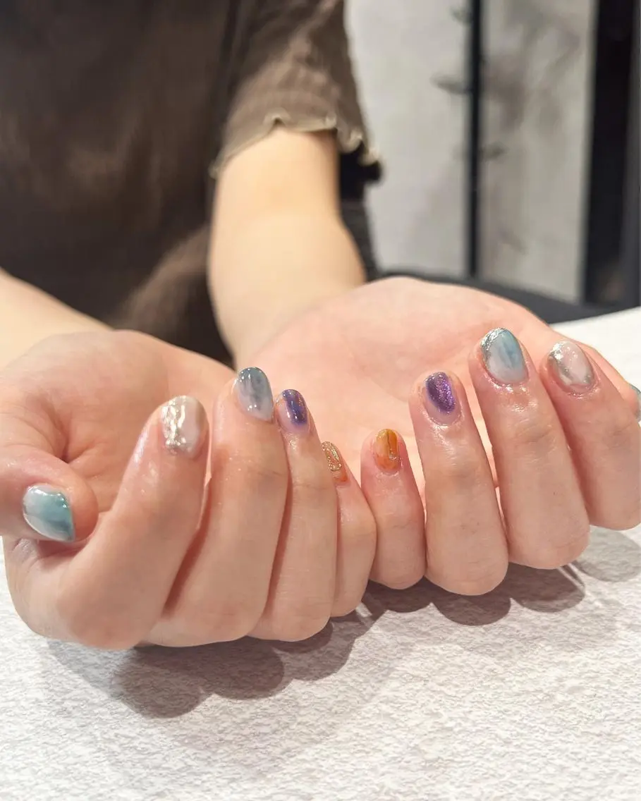 ネイル ハンドネイル OAKたまプラ MiKiのネイルデザイン
