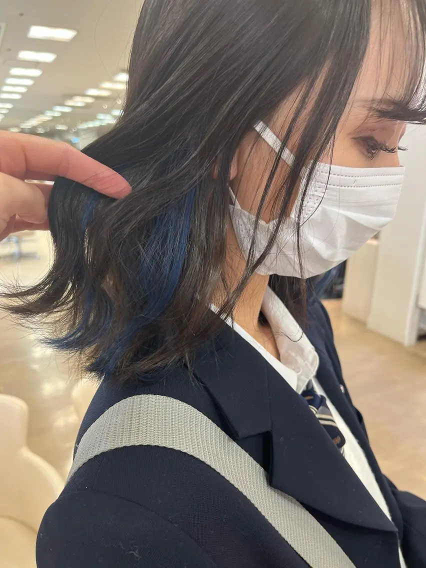 ミディアム 暖色/ブリーチカラー 🎀 M i k uのヘアスタイル