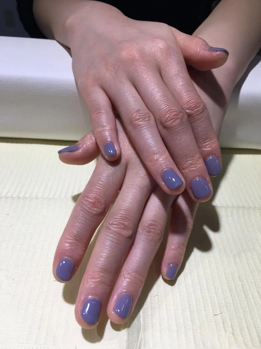 ネイル ブルー ツメイク keijunのネイルデザイン