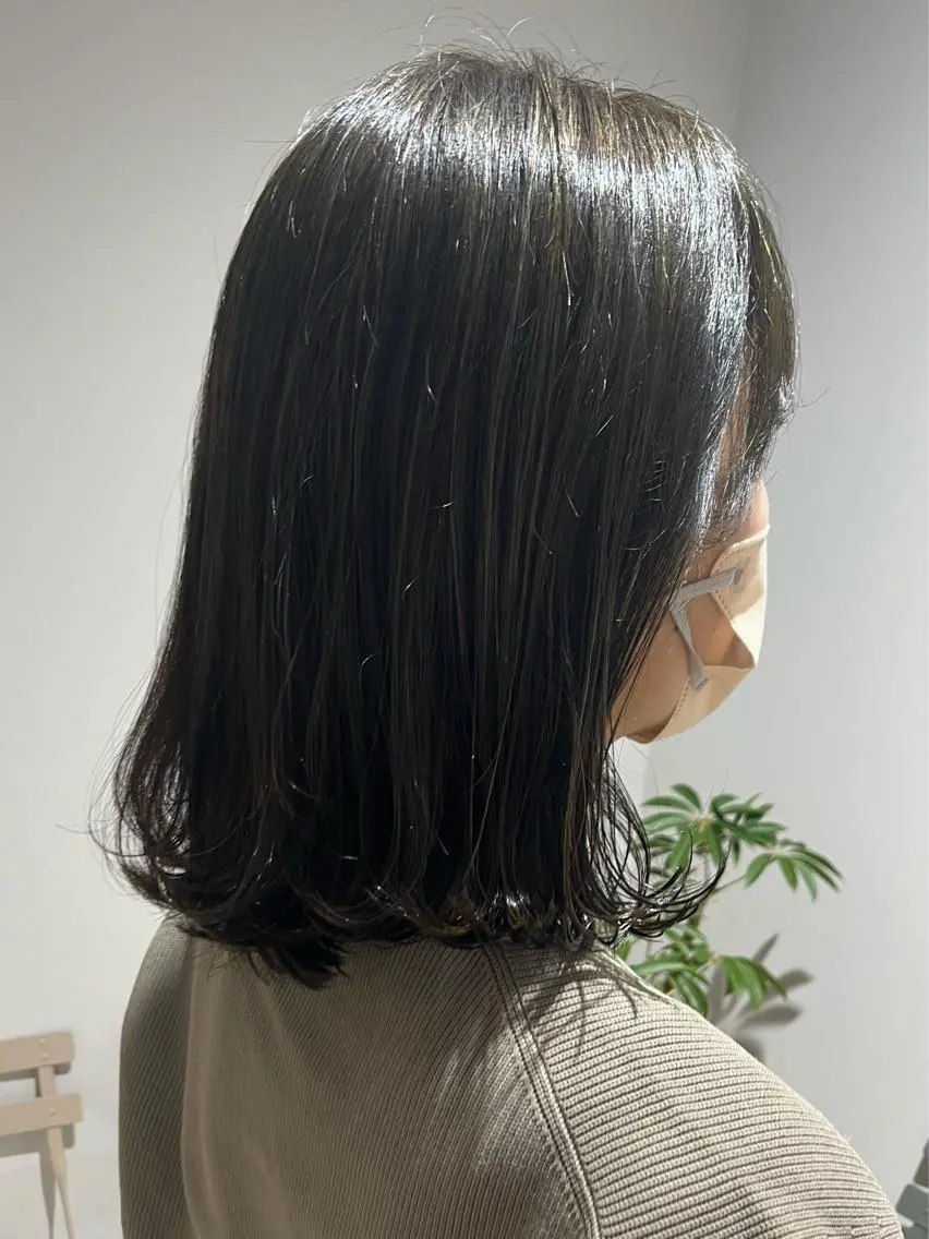 カラー ハイライトカラー 透明感ケアカラー/ レイヤー/ryokaのヘアスタイル
