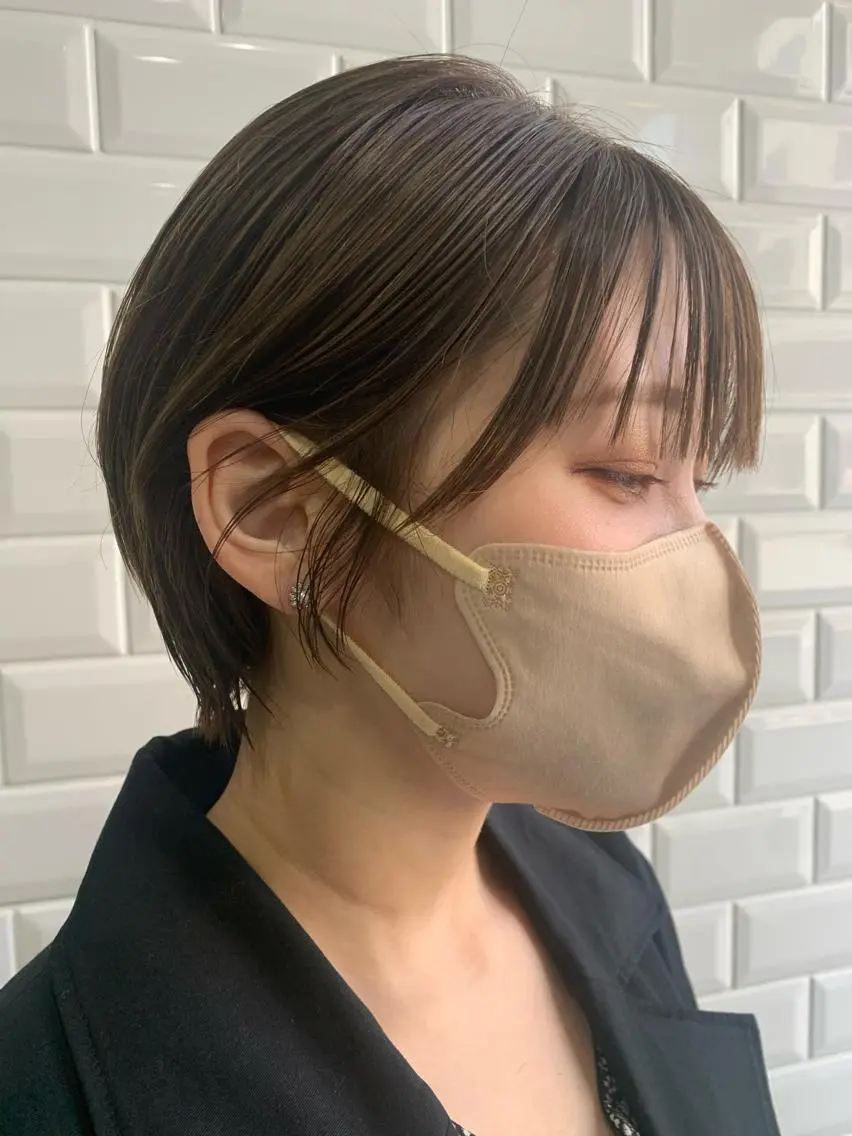 ショート カラー appiis 柳田葵　横浜のヘアスタイル