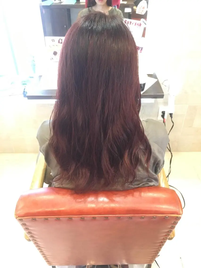 ロング カラー ベージュカラー 🧶ブリーチカラー TERU🧶のヘアスタイル