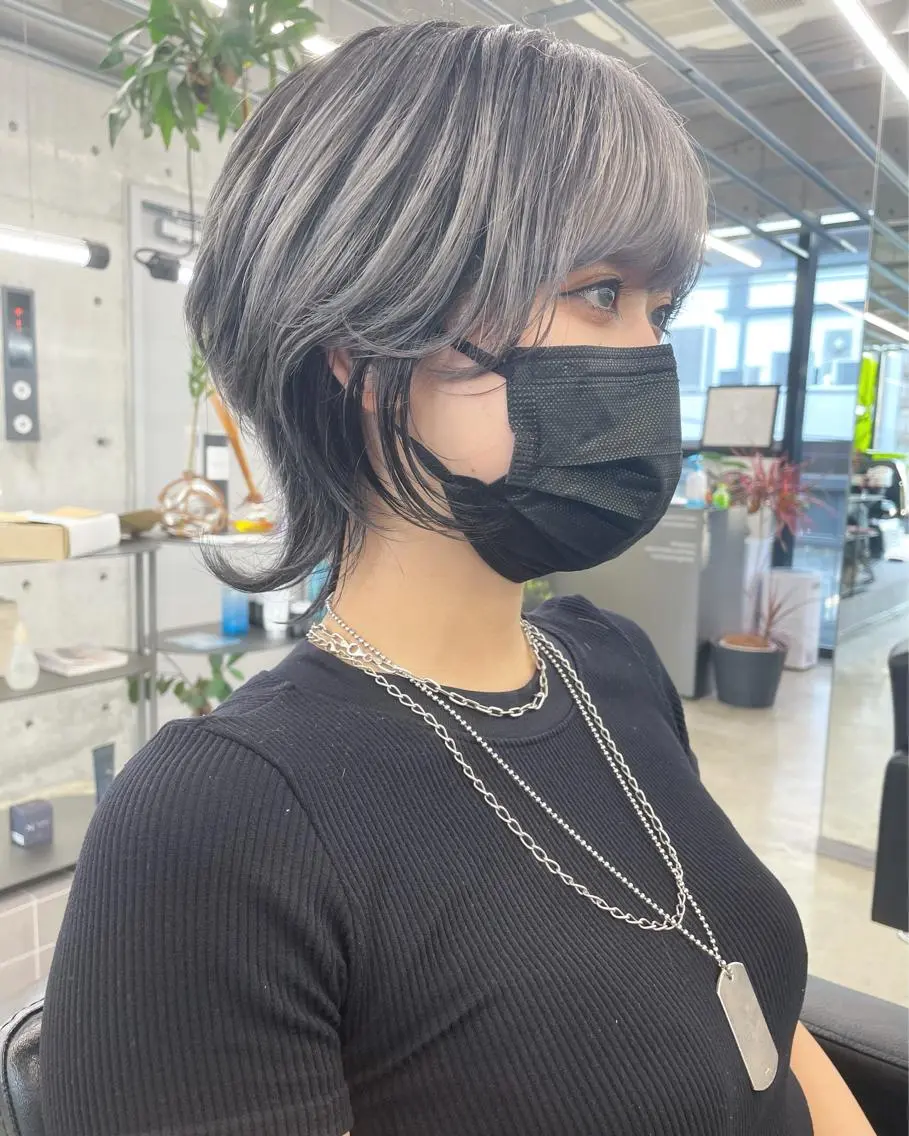 ショート カラー ヘアカラー 艶髪/透明感カラー tawadaのヘアスタイル