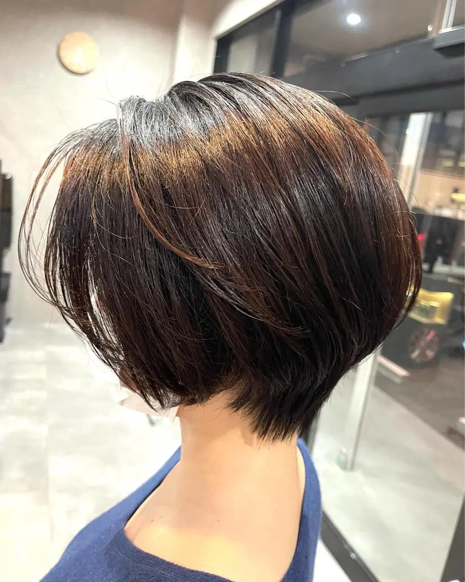 ショート カット トリートメント 一ノ瀬 暁のヘアスタイル