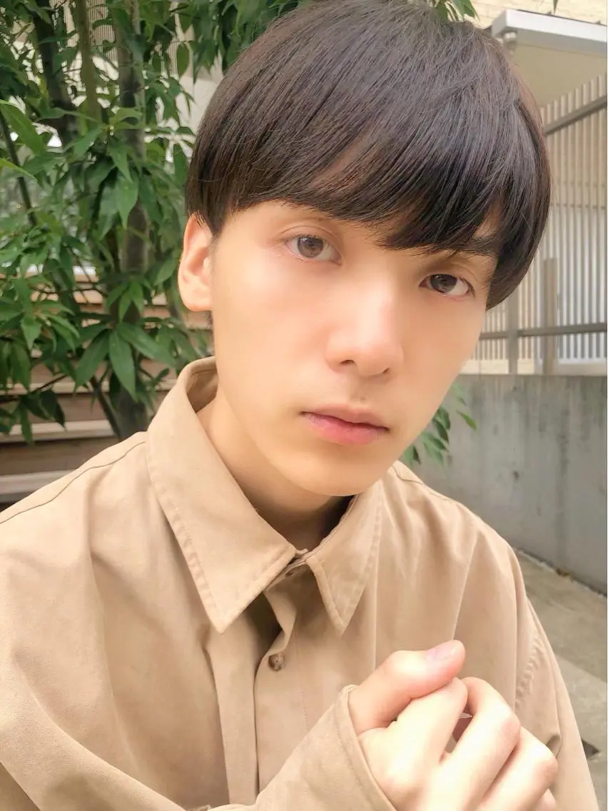 ショート メンズ🍃ナチュラル 韓国風ヘアRENのヘアスタイル