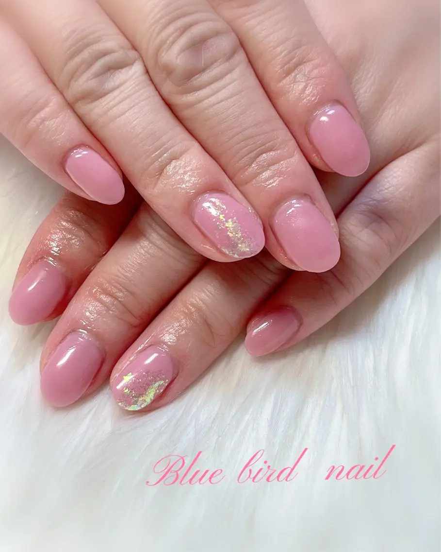 ネイル ハンドネイル Blue bird  nailのネイルデザイン
