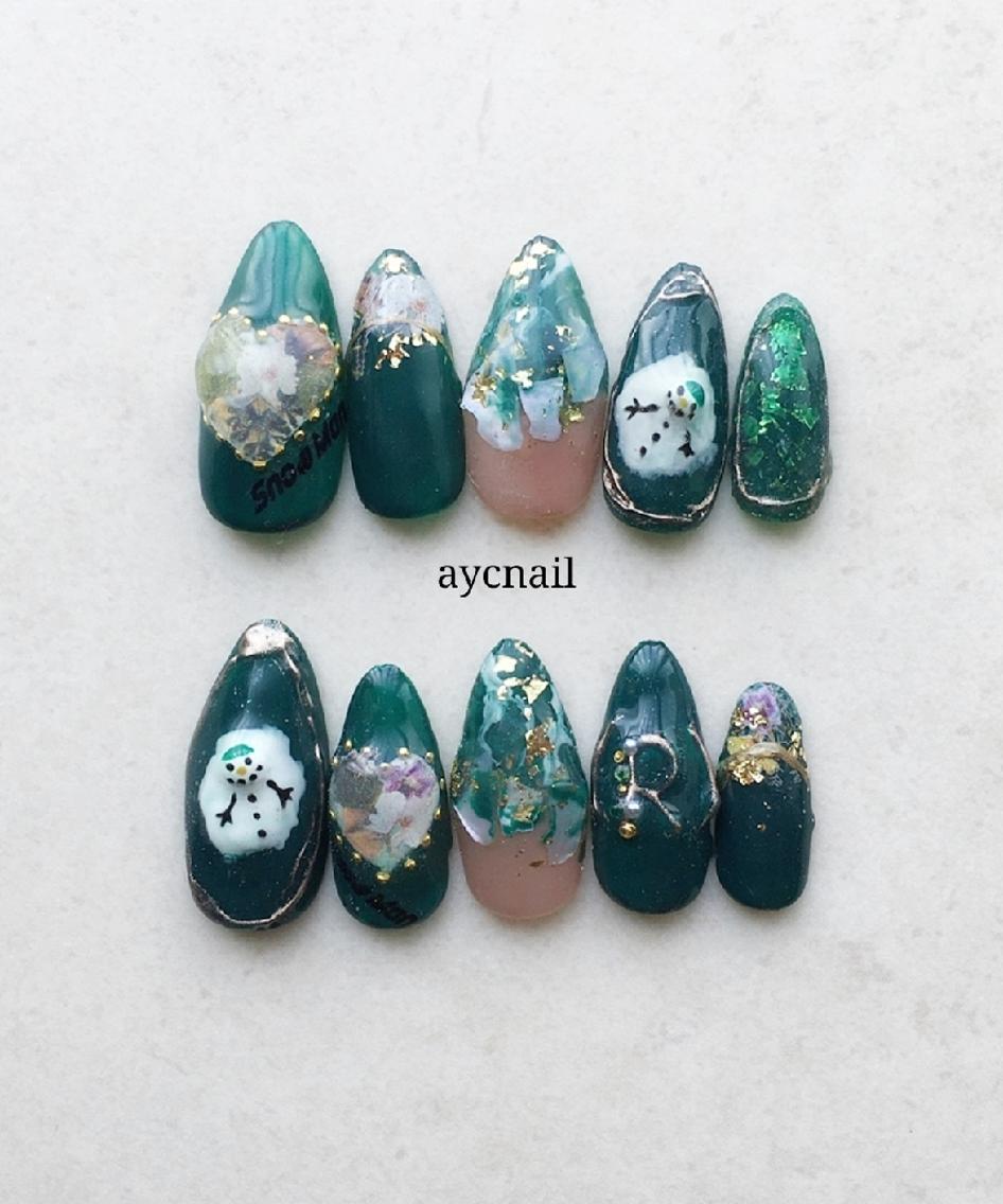 ネイル ネイルチップ ハンドネイル 推しネイル | 　aycnailのネイルデザイン