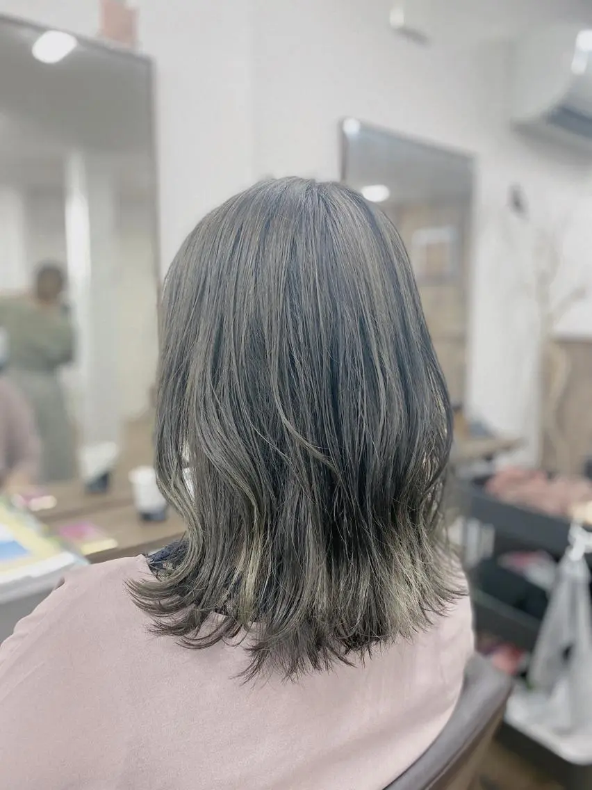 ミディアム 森田 滉平のヘアスタイル