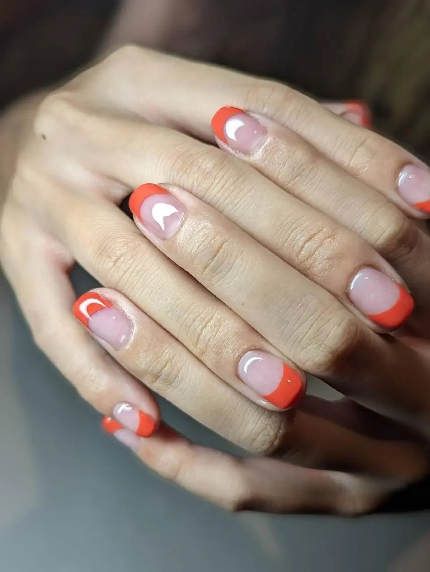 ネイル フレンチネイル ハンドネイル Nailsalon BEeR。のネイルデザイン