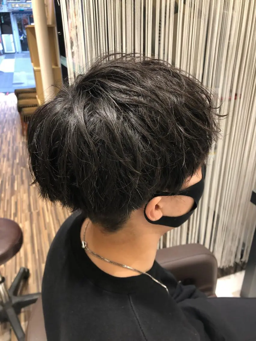 パーマ メンズ 木野 翔斗のヘアスタイル