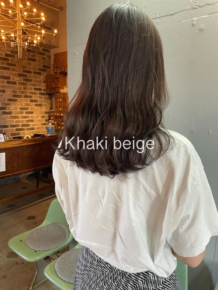 セミロング セミロングパーマ ハイライト 髪質改善 縮毛矯正 トリートメント カット ヘアカラー トリートメント 🌼褒められヘア🌼 kaoのヘアスタイル