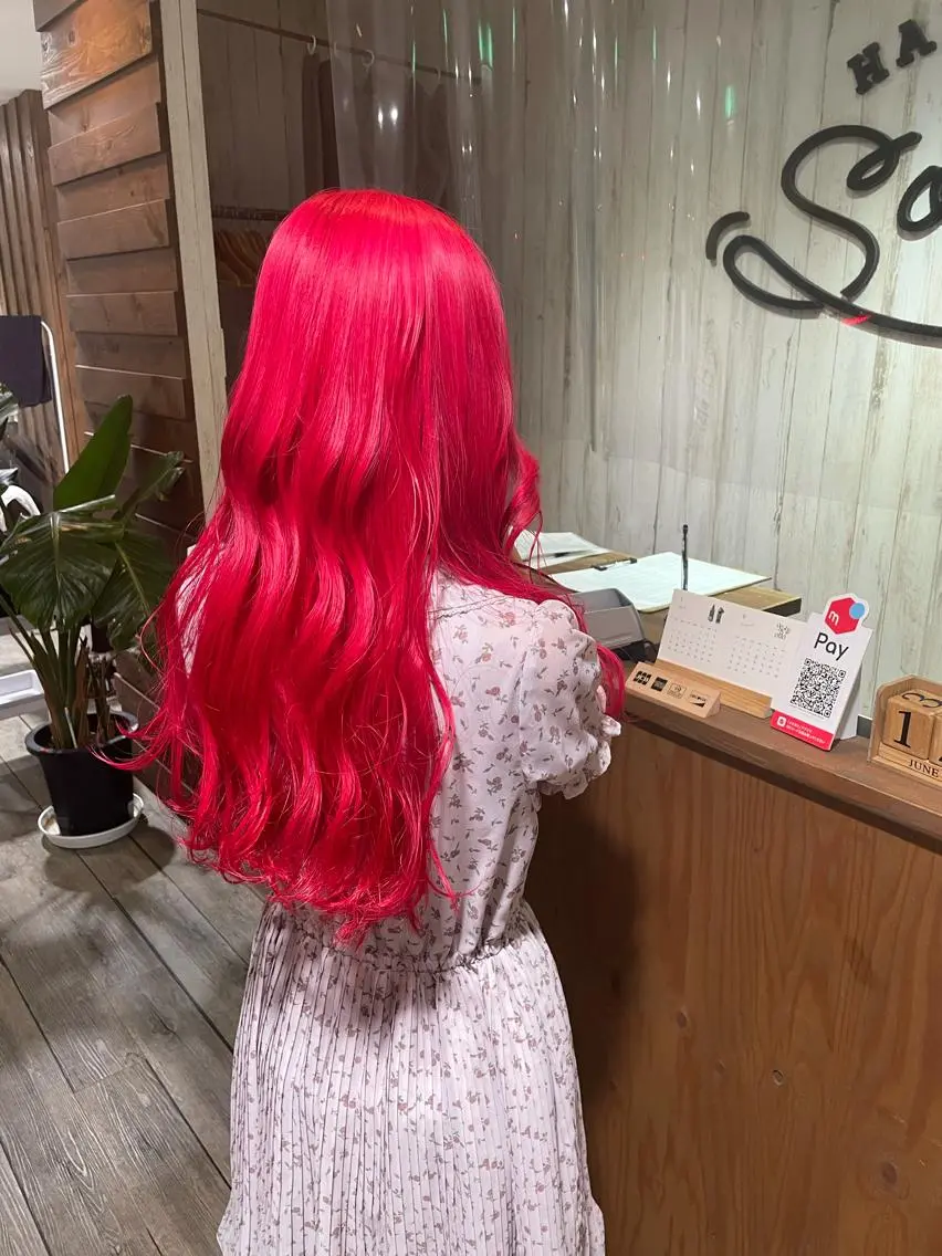 ロング ♡透明感/艶カラー/ M a I ♡のヘアスタイル