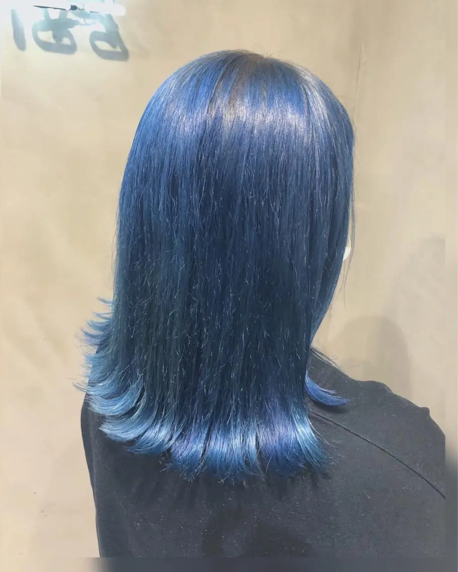ミディアム カラー ヘアアレンジ ヘアカラー トリートメント ヘアセット TOKI /透明感/原宿のヘアスタイル