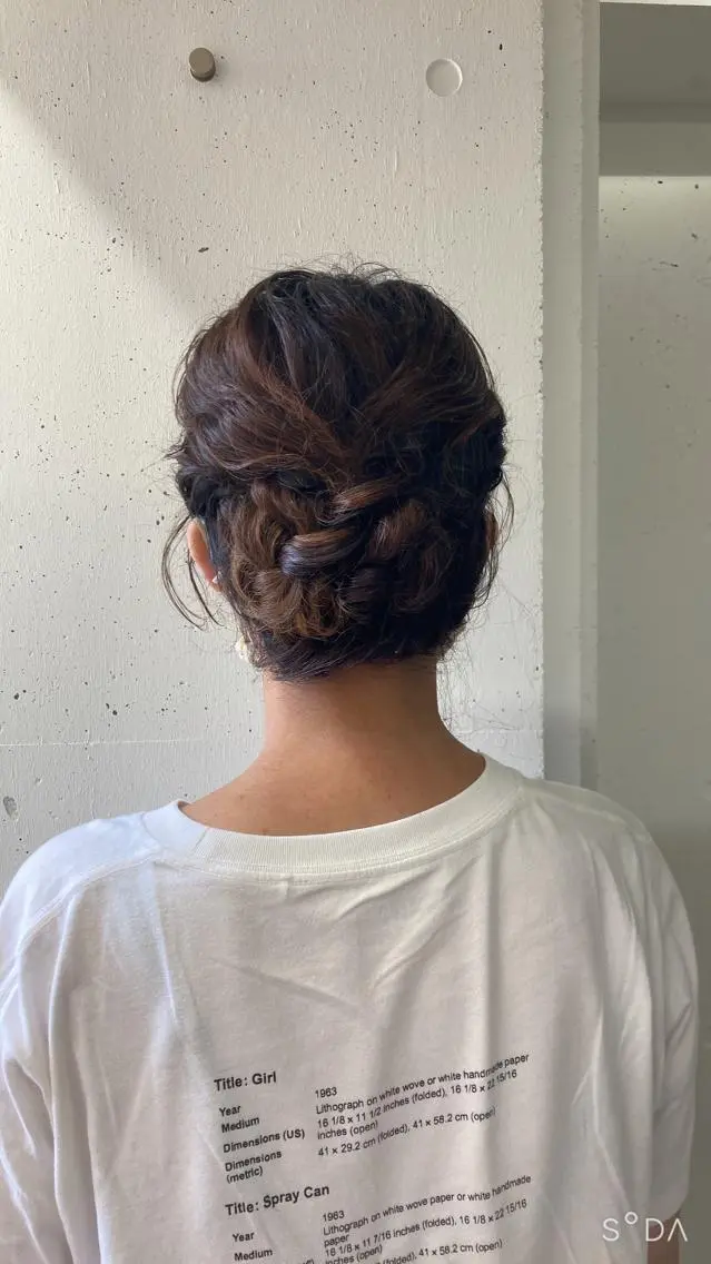ヘアアレンジ 浴衣 ヘアセット 🦄💒💓齎藤 七海子🦄💒💓の眉毛・アイブロウイメージ