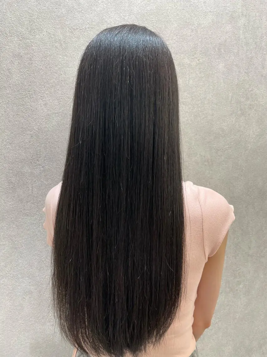 ロング カラー ヘアカラー トリートメント ✨髪質改善特化✨副 店長椎葉信乃介のヘアスタイル