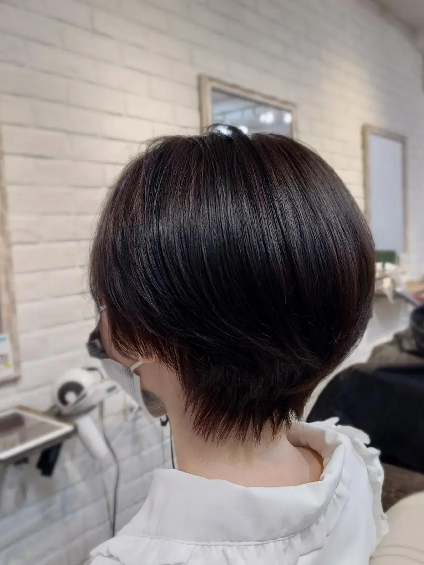 ショート カット トリートメント ヘアセット 🌟艶髪カラー 🌟サイトウのヘアスタイル
