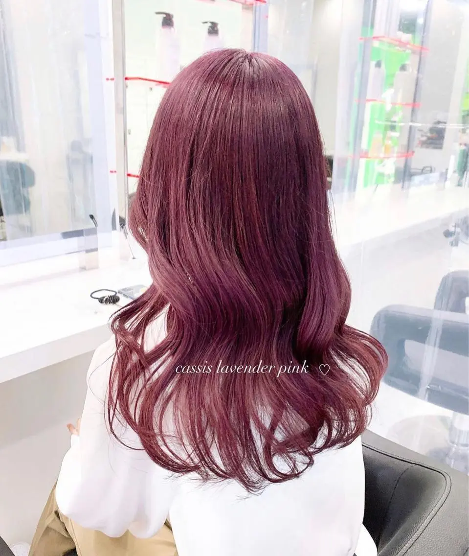 カラー ヘアカラー RIKO👼🏻💓 韓国ガーリーのヘアスタイル