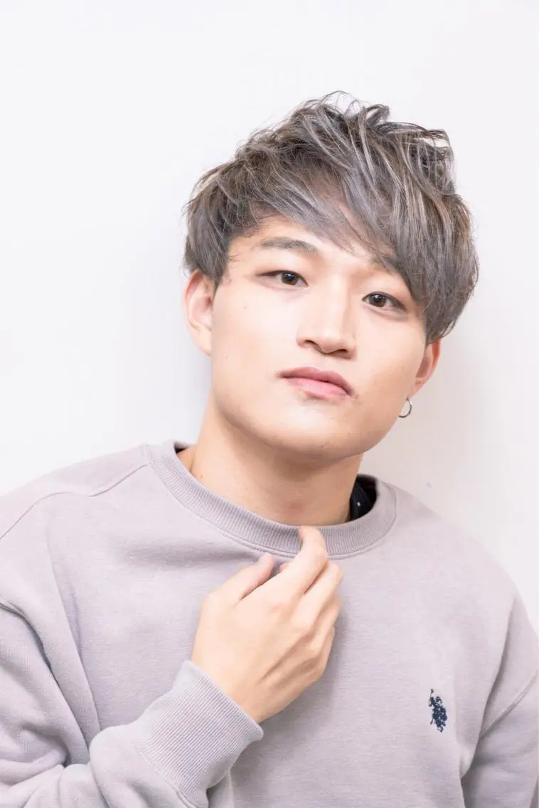 ショート カラー メンズ 🍀LINDA室見 🍀野口勝太郎のヘアスタイル