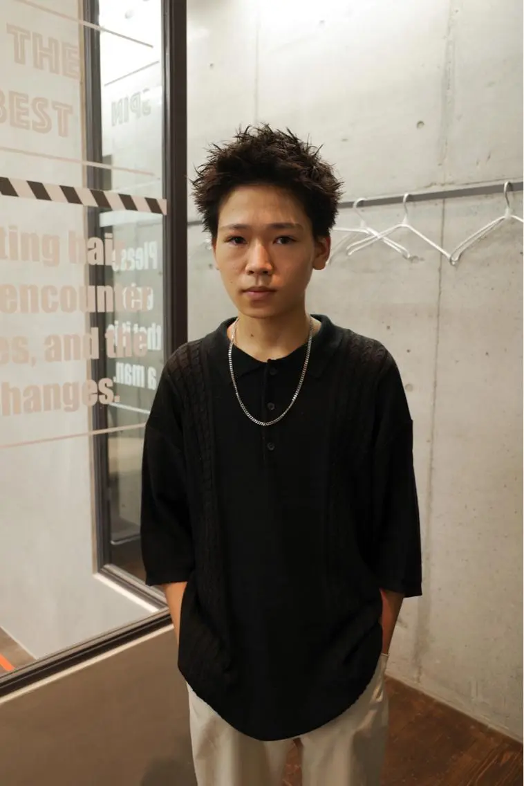 ショート メンズ スパイキーショート ショートヘア 🌀パーマ特化 美容師🌀/しゅんのヘアスタイル