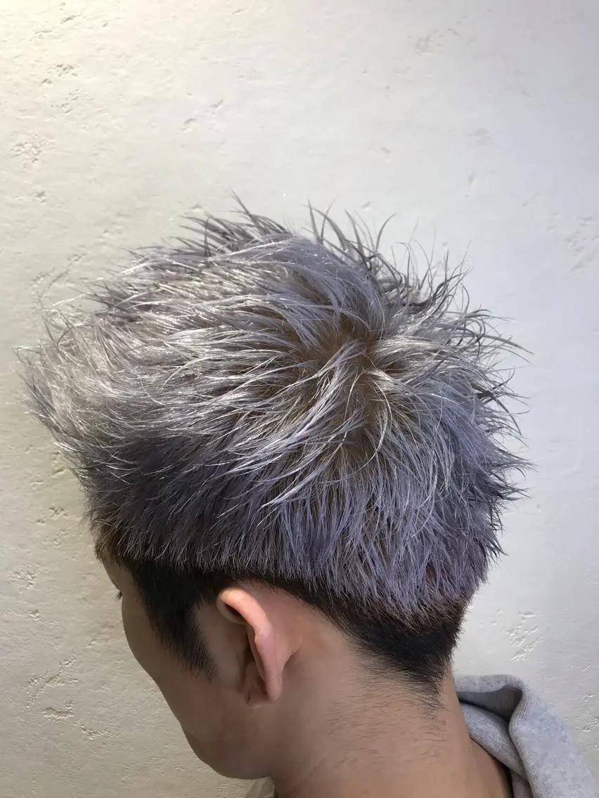 カラー ブリーチ ケアブリーチ ハイトーンカラー ヘアカラー 似合わせ/ カラー.岡田友仁のヘアスタイル