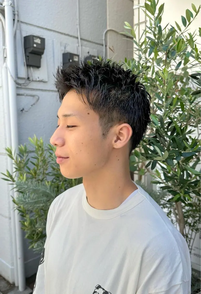 メンズ メンズ就活ヘア カット お洒落カジュアル🍃 まなとのヘアスタイル