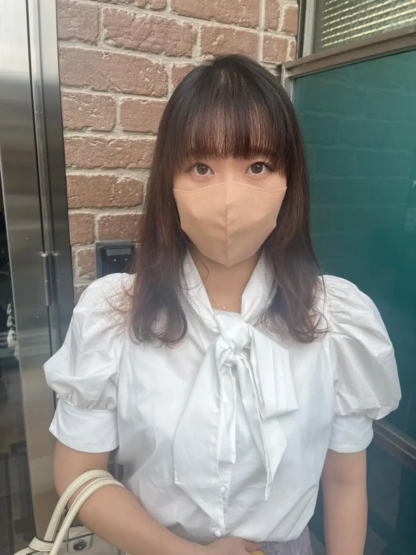 ロング カラー パーマ ヘアアレンジ メンズ キッズ ネイル マツエク・マツパ アイブロウ メンズパーマ ブラウンカラー ケアカラー 透明感カラー ピンクカラー 久木原 ゆりのヘアスタイル