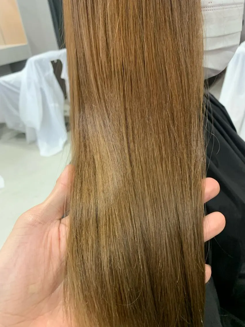 ロング カラー ボブパーマコテ巻き風 パーマNo1深江秀平のヘアスタイル