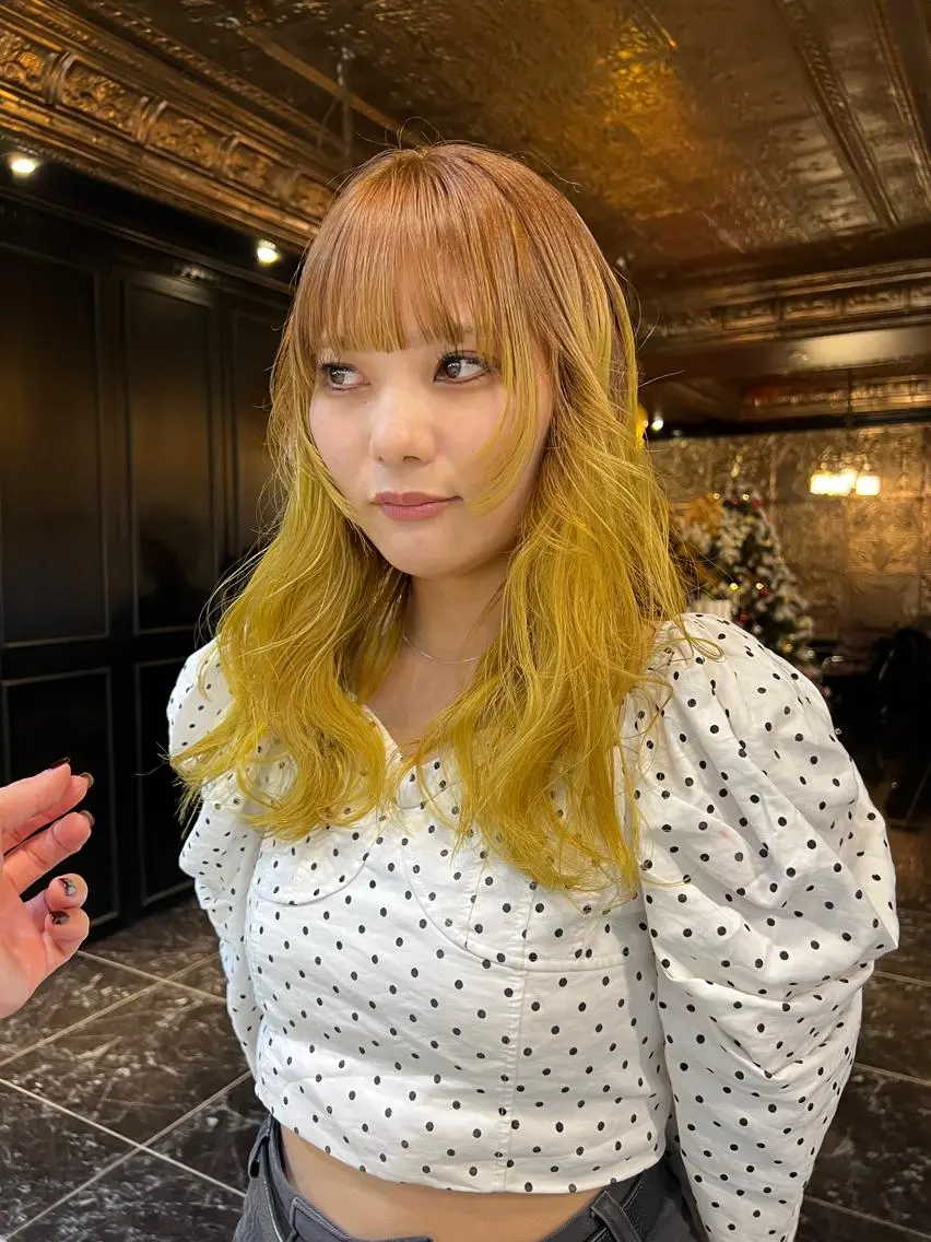 ロング カラー 圧倒的デザイン力 店長🎨RENAのヘアスタイル