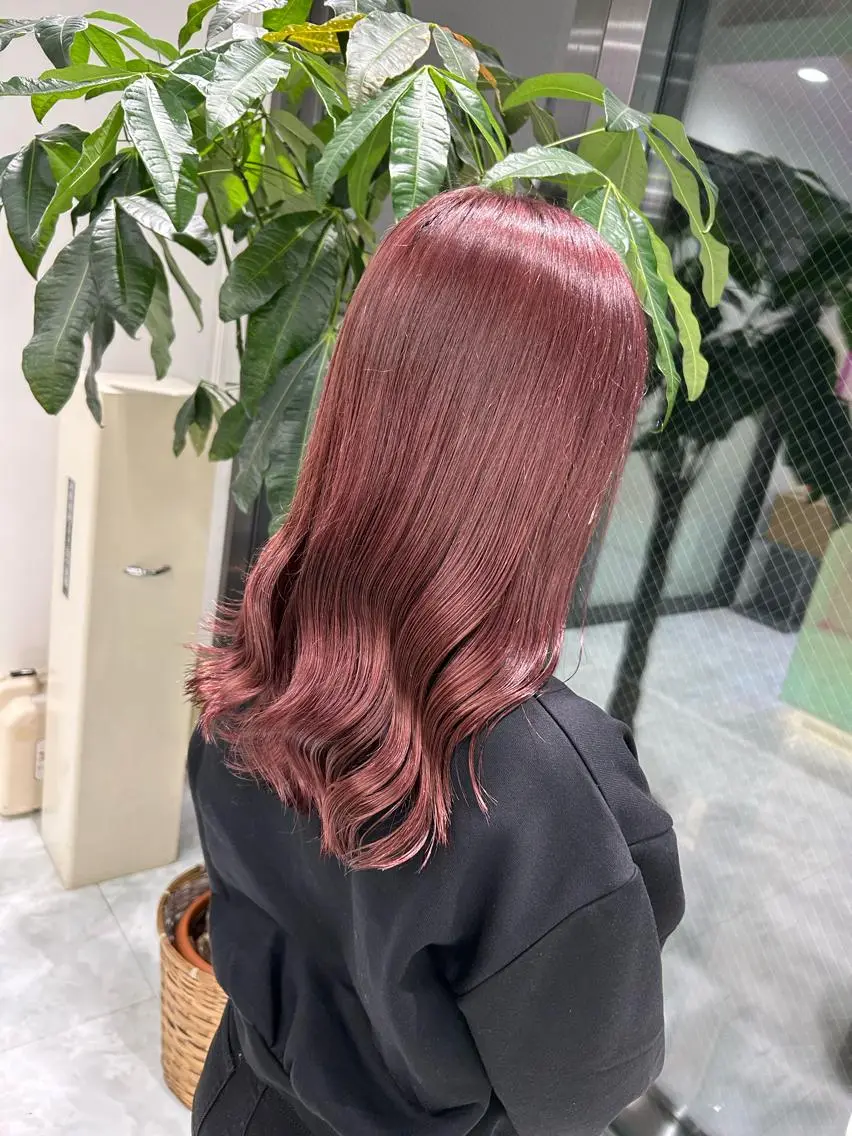 セミロング カラー ヘアアレンジ 髪質改善 ヘアカラー トリートメント ブリーチなしの達人 🌈KAITOのヘアスタイル