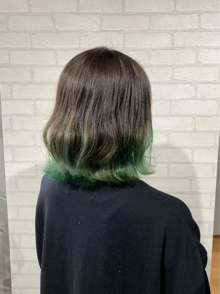 ミディアム カラー パーマ ヘアアレンジ ULTOWA/銀座 ERIのヘアスタイル