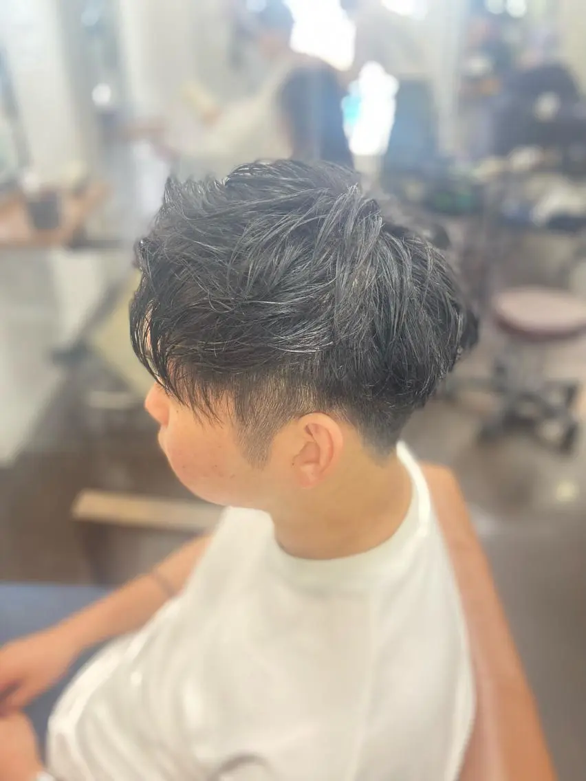 メンズ 🌷名駅／髪質改善 ヘアセット/モネ🌷のヘアスタイル