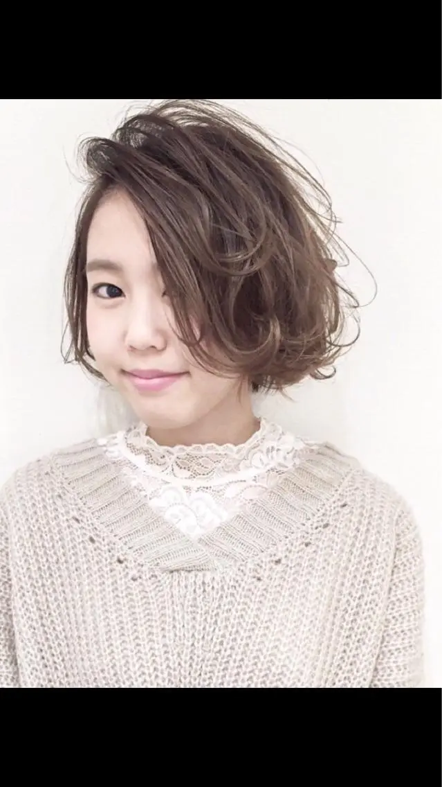 ショート カラー アッシュ ブリーチ/髪質改善 NYNY大久保のヘアスタイル