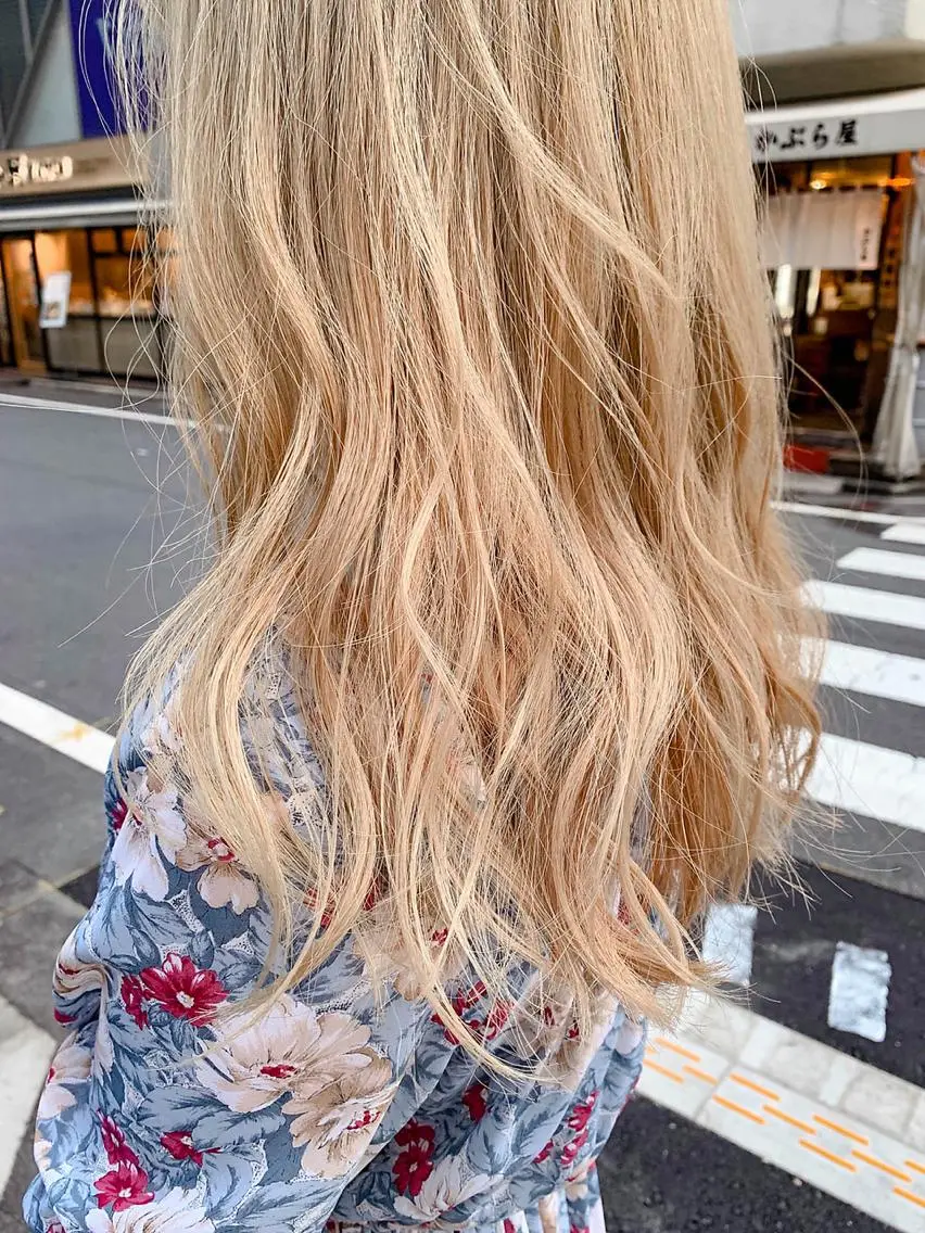 ミディアム カラー メンズパーマ メンズ特化ryoのヘアスタイル