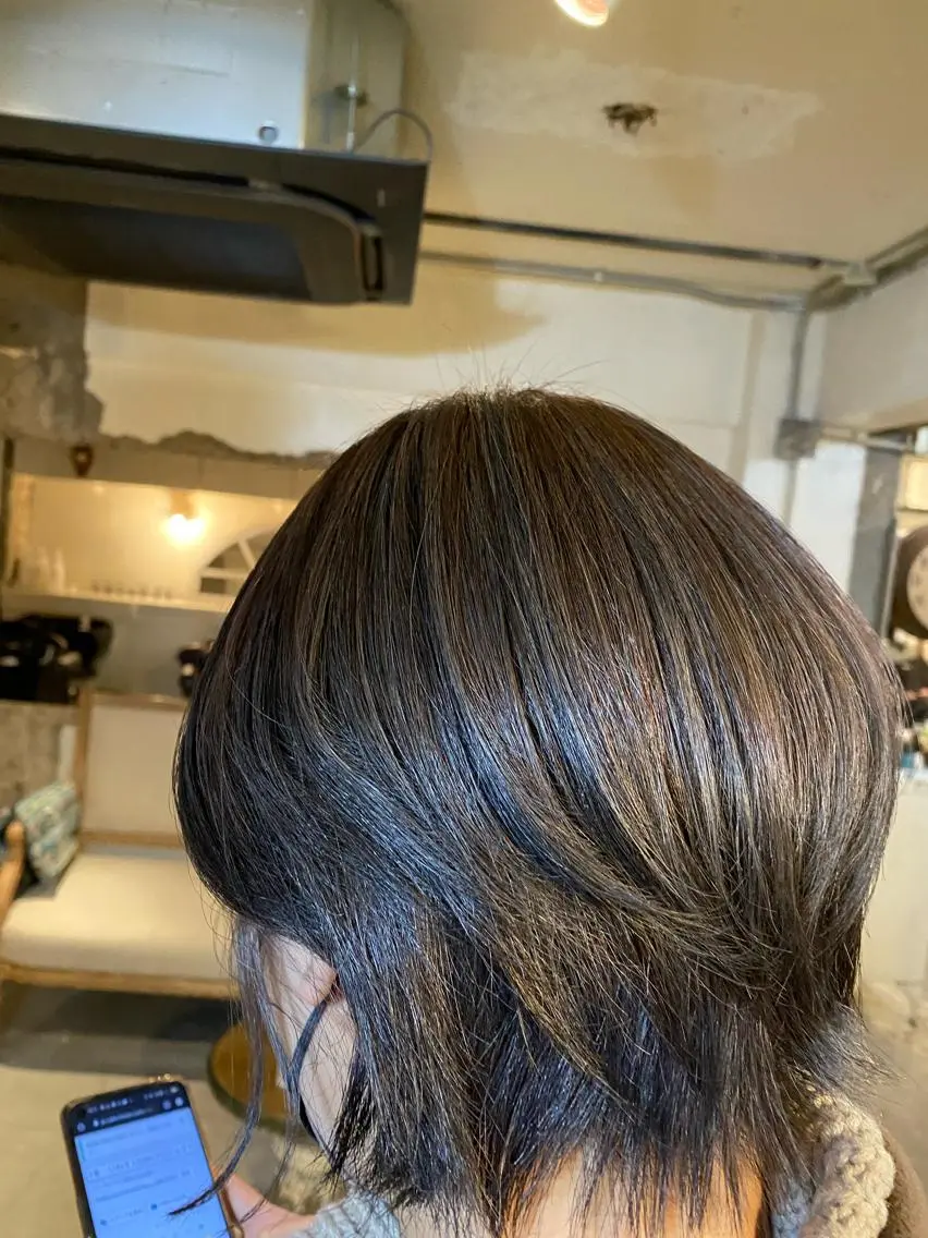 ショート カラー お任せヘア☘️☘️ 及川渚のヘアスタイル