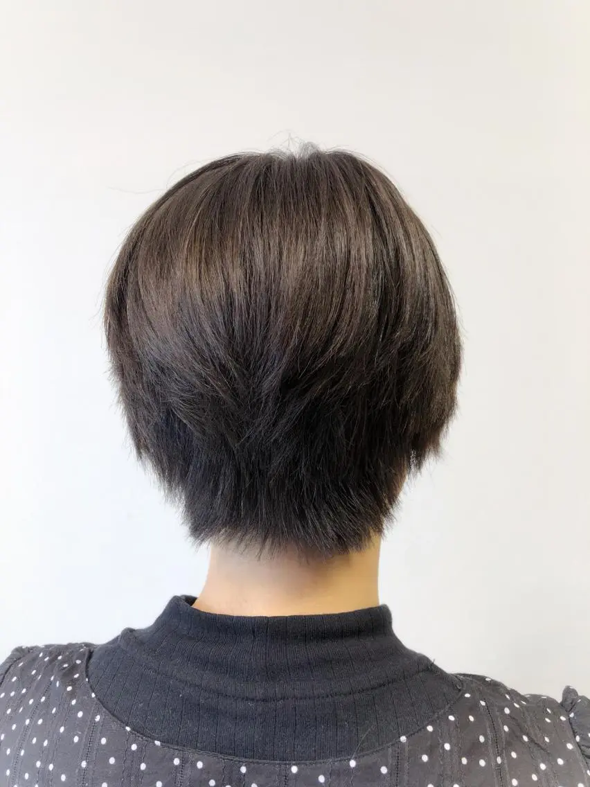 ショート ショートヘア 星 沙織のヘアスタイル