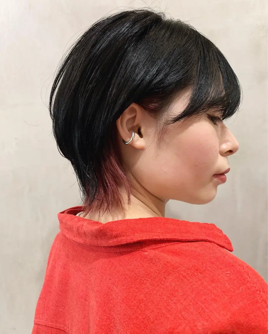 ショート カラー ヘアカラー トリートメント 優作 〜圧倒的信頼〜のヘアスタイル